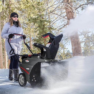 Briggs/Stratton 22 208cc Single Stage Electric Start Gas Snow Thrower (Open Box)