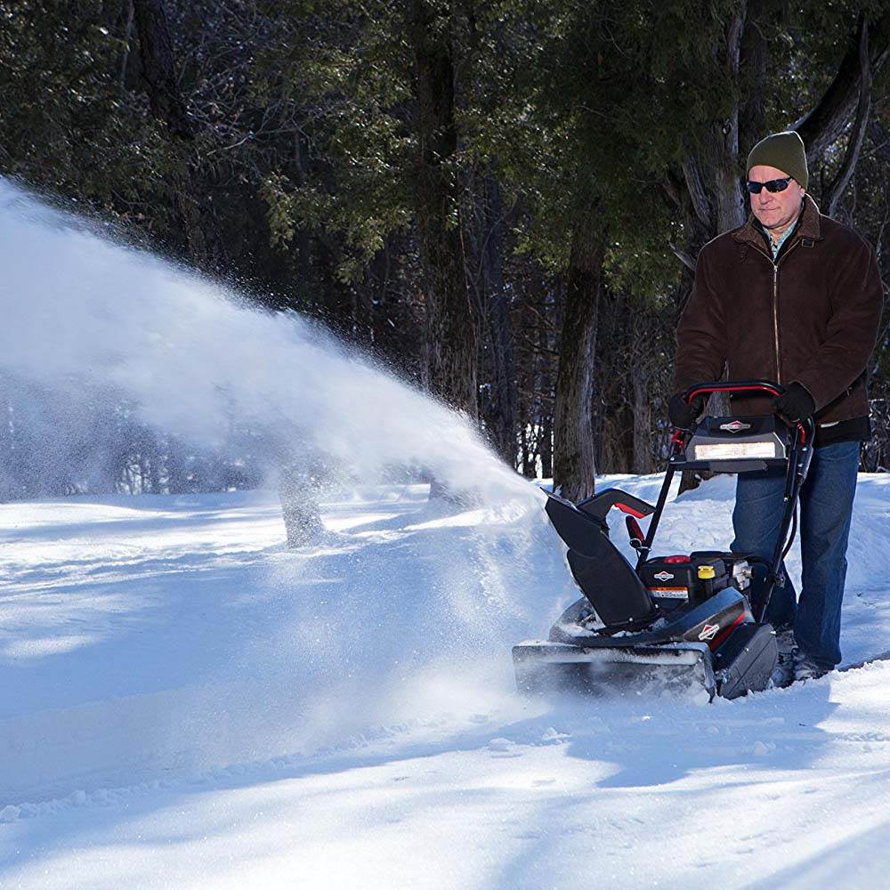Briggs&Stratton 22" 250cc Single Stage Electric Start Gas Snow Thrower -Used