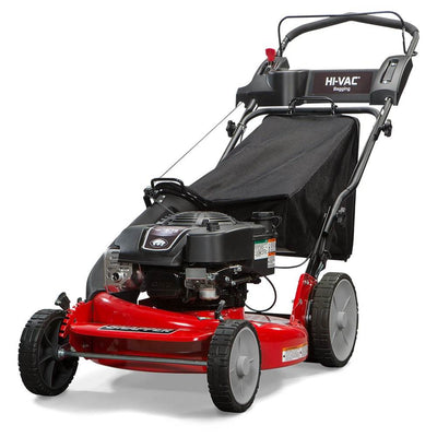 Snapper HI VAC 21 Inch ReadyStart Push Walk-Behind Bag Lawn Mower (Open Box)