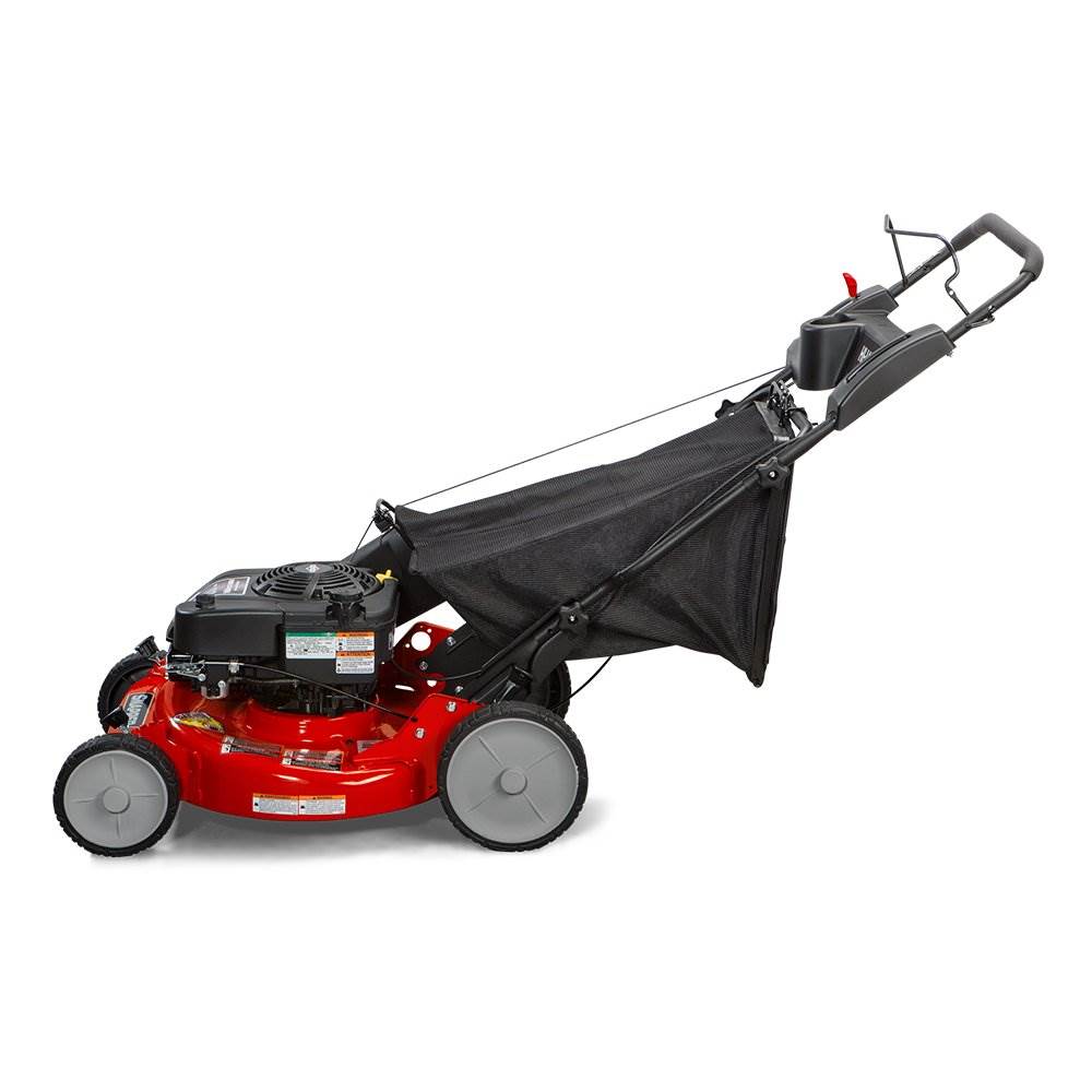 Snapper HI VAC 21 Inch ReadyStart Push Walk-Behind Bag Lawn Mower (Open Box)