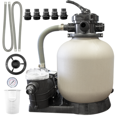 Swimline 2400 GPH 14" .5 HP High-Quality Pool Sand Filter Pump Combo (Open Box)