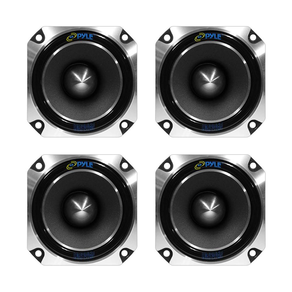 Pyle Pro 1 Inch 300 Watt Heavy Duty Titanium Super Car Tweeter (4 Pack) | PDBT28 - VMInnovations