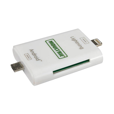 Moultrie Smart Phone SD All File Format Card Reader + 8GB Kingston SD Card