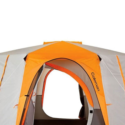 Coleman Octagon 98 2 Room 8 Person Cabin Style Family Outdoor Camping Tent(Used)