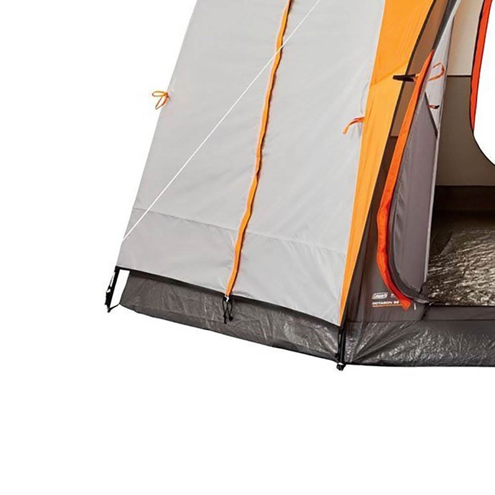 Coleman Octagon 98 Large 2 Room 8 Person Cabin Style Outdoor Tent (Damaged)