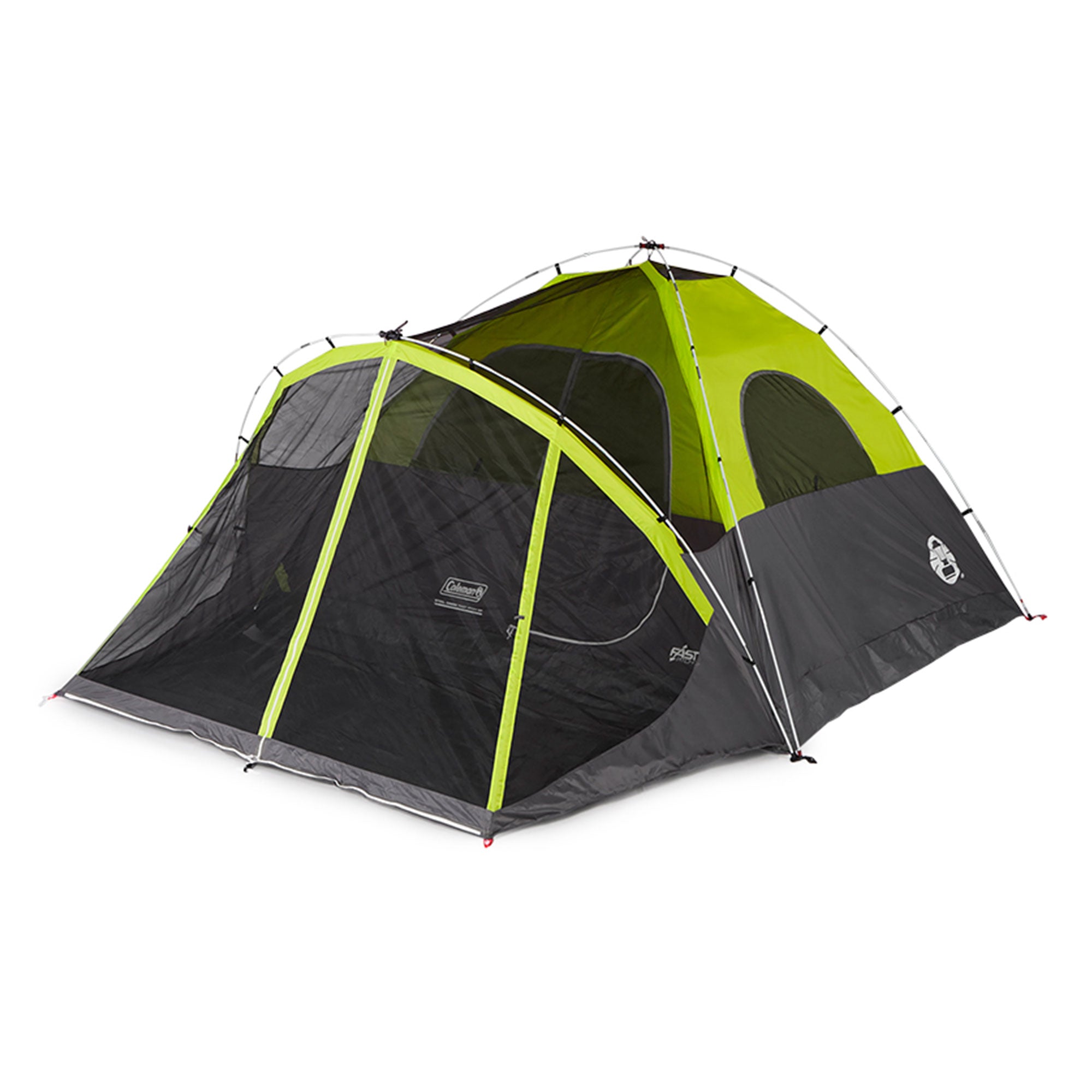 Coleman Steel Creek Fast Pitch 6-Person Dome Tent with Screen Room (Open Box)