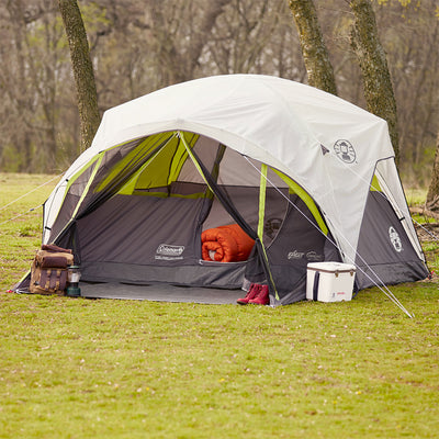 Coleman Steel Creek Fast Pitch 6-Person Dome Tent with Screen Room (Open Box)