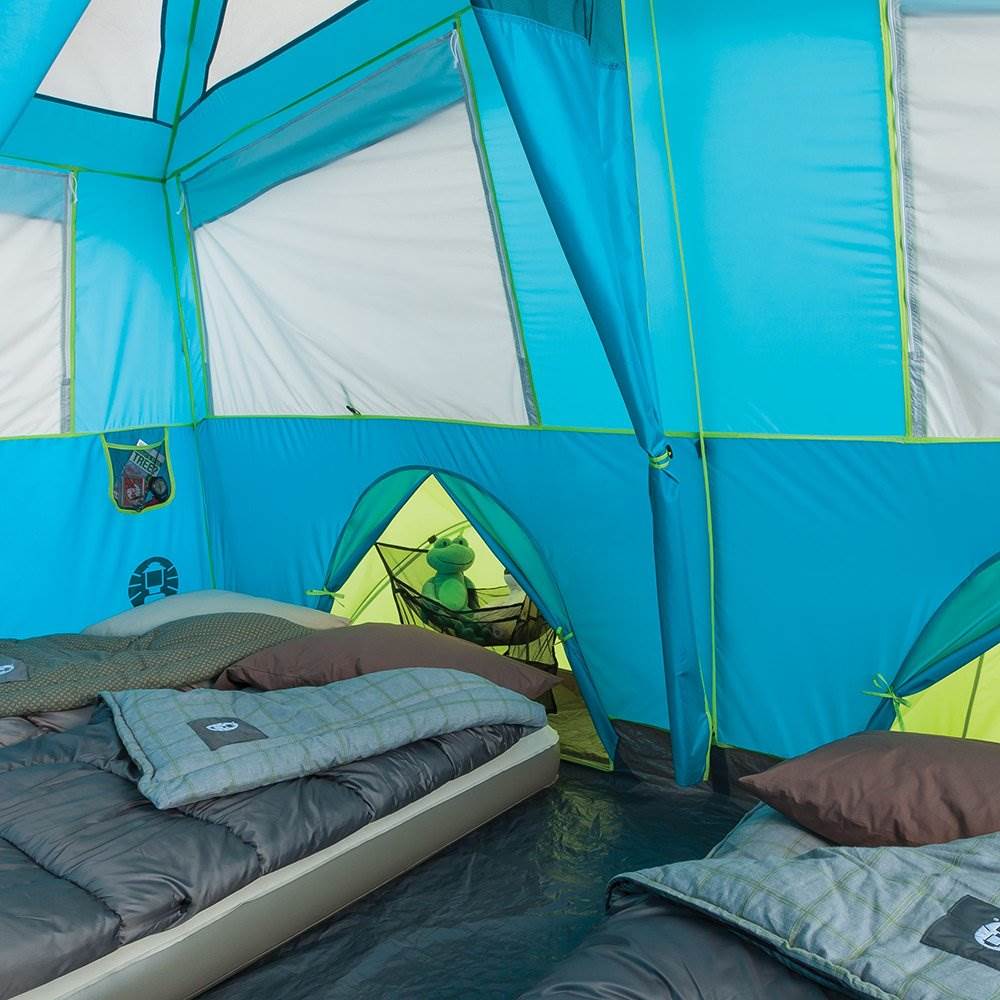 Coleman Tenaya Lake 6 Person Fast Pitch Cabin Tent with Cabinets | (Open Box)