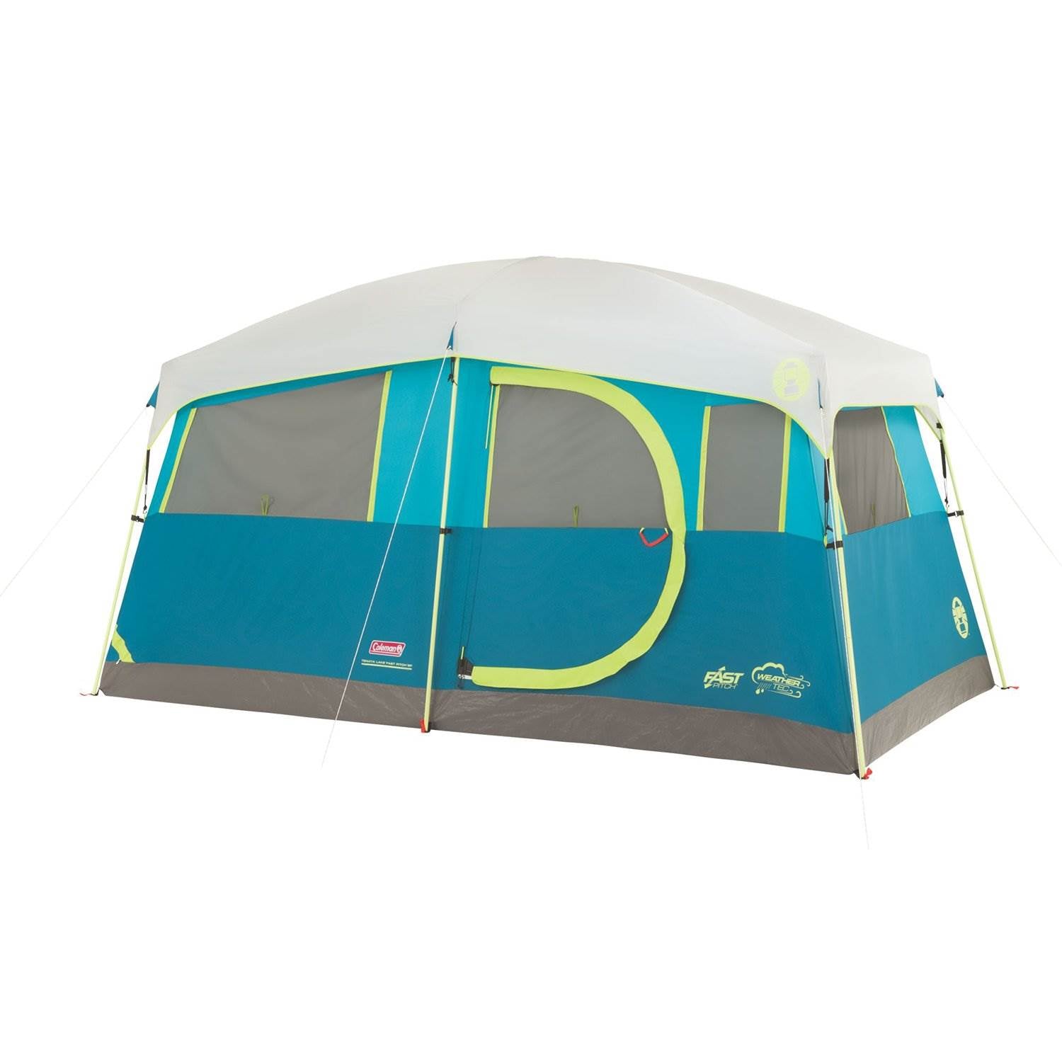 Coleman Tenaya Lake 6 Person Fast Pitch Cabin Tent with Cabinets (Used)