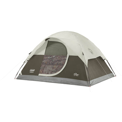 Coleman Realtree Xtra 4-Person Camo Dome Tent with Door Awning (Open Box)