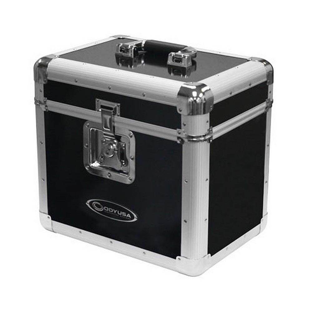 Odyssey KROM Transport Case for 70, 12 Inch Vinyl Records, Silver (2 Pack) - VMInnovations