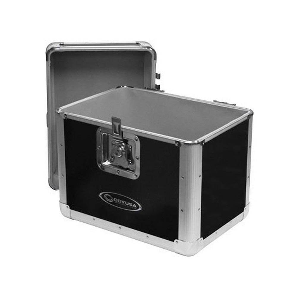 Odyssey KROM Transport Case for 70, 12 Inch Vinyl Records, Silver (2 Pack) - VMInnovations