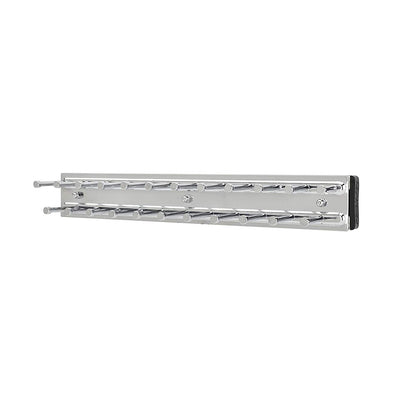 Rev-A-Shelf TRC-12CR 12-Inch Side Mount Extending Tie Rack, Chrome (2 Pack) - VMInnovations