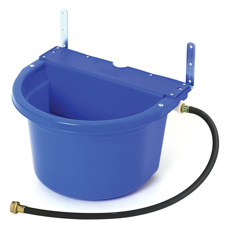 Little Giant FW16BLUE 4 Gal Auto Float Controlled Waterer Livestock Water Trough