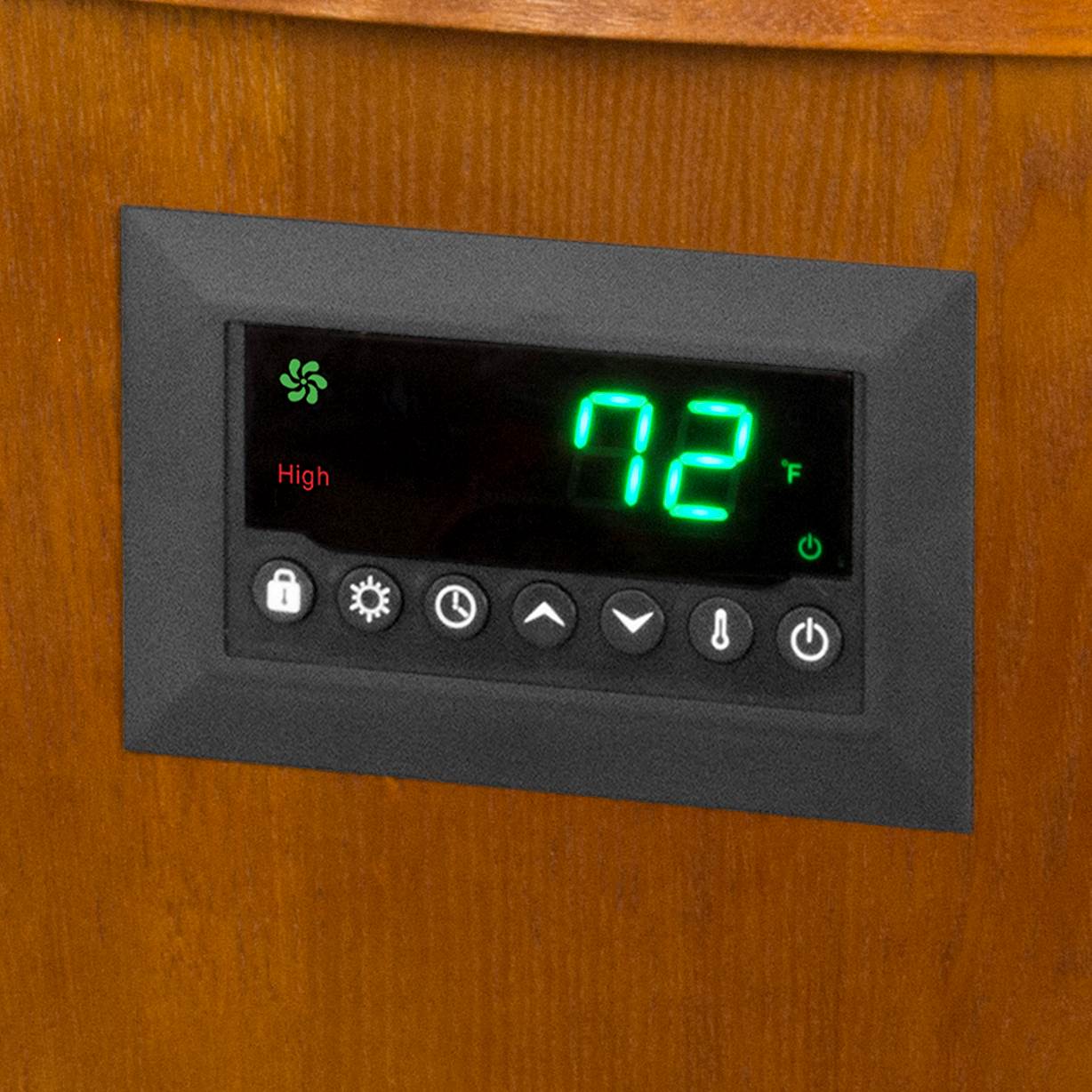 Lifesmart 6 Element 1500W Electric Infrared Quartz Indoor Space Heater, (2 Pack) - VMInnovations