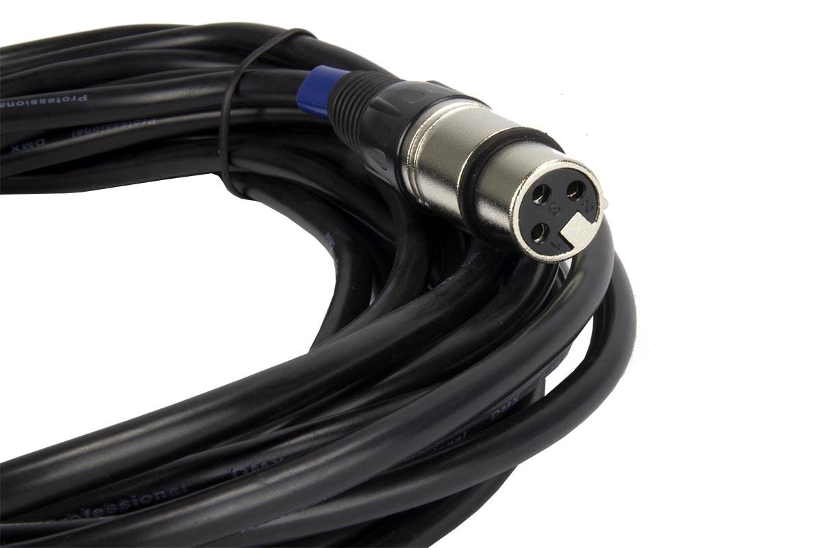 American DJ DMX Lighting Operator Controller Board and Chauvet 25 Foot DMX Cable