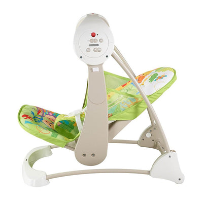 Fisher Price Infant 2-in-1 Rainforest Friends Take-Along Swing & Seat (Open Box)