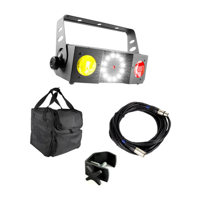 Chauvet DJ Swarm DMX Dual LED RGBA + Case + 25 ft. Cable + 55 lbs.Truss Mounting
