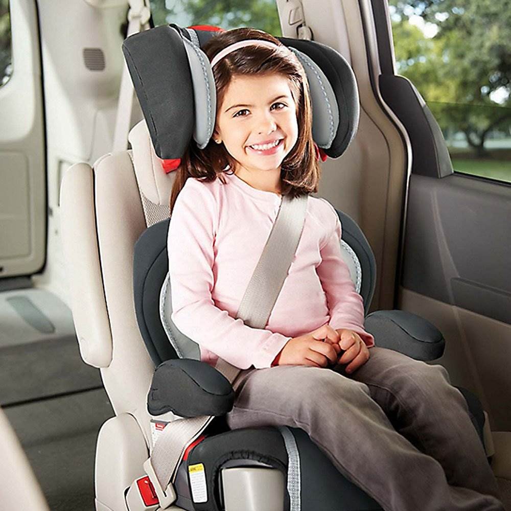 Graco Highback Turbo Booster Car Seat for Kids 30-100 Pounds, Glacier (Open Box)