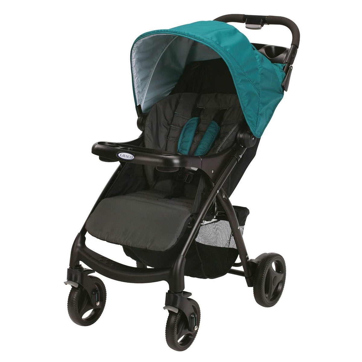 Graco Verb Click Connect Stroller with Adjustable Harness, Sapphire (Open Box)