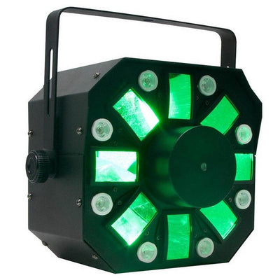ADJ Stinger DMX Laser, Strobe & Moonflower LED Light + Transport Travel Case
