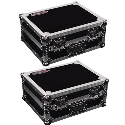 Odyssey Technics 1200 Style Turntable Case, for Numark/ Stanton (2 Pack) FZ1200