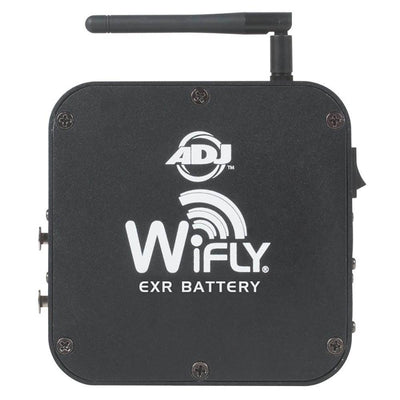 American DJ WiFLY EXR Wireless DMX Battery Transceiver and 25 Foot DMX Cable