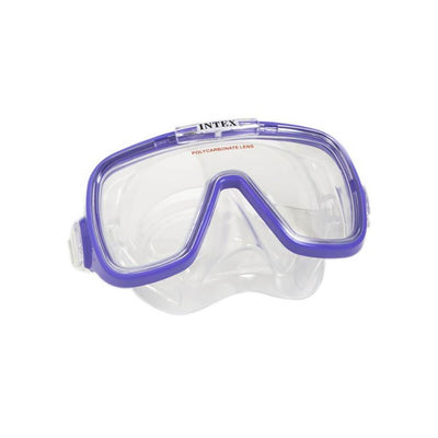 Intex Wave Rider Polycarbonate Lens Mask and Snorkel Swim Set for 8+ | Open Box