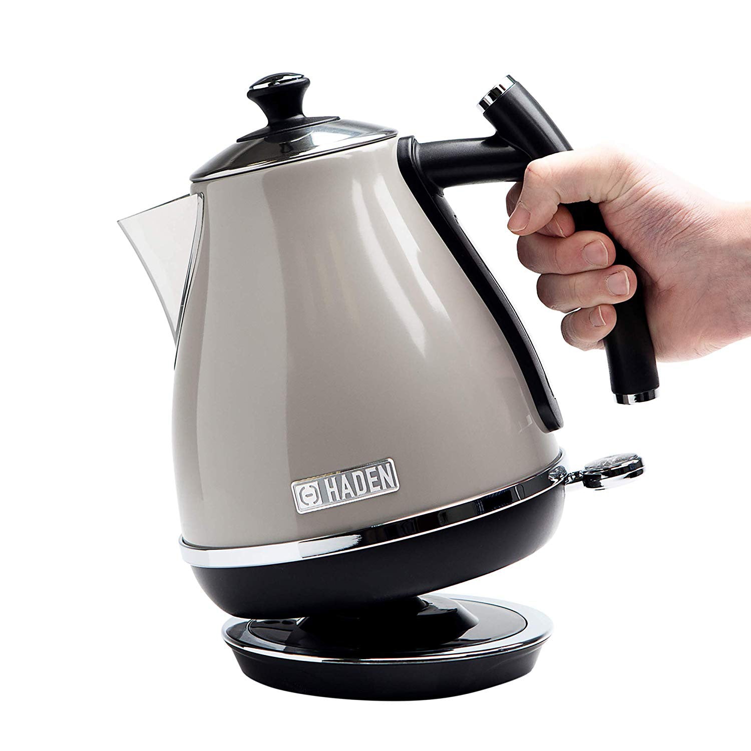 Haden Cotswold 1.7 Liter Stainless Steel Body Retro Electric Kettle (Damaged)