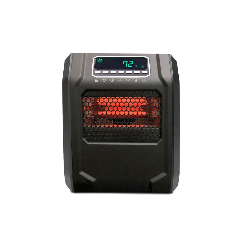 Lifesmart 4-Element Quartz Infrared Electric Space Heater (Open Box) (2 Pack)