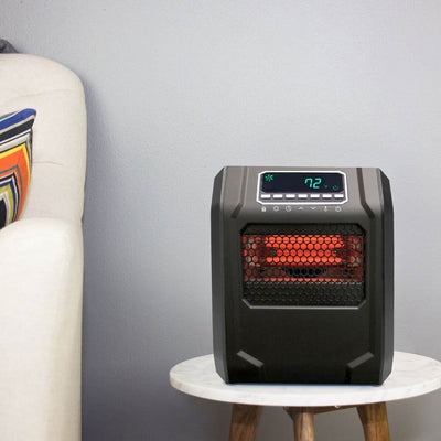 Lifesmart 4 Element 1500W Portable Electric Infrared Quartz Space Heater (Used)