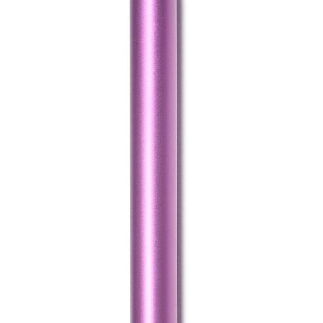 Lumex Everyday Adult Walker Walking Aid with 5" Wheels & Glide Tips (Open Box)