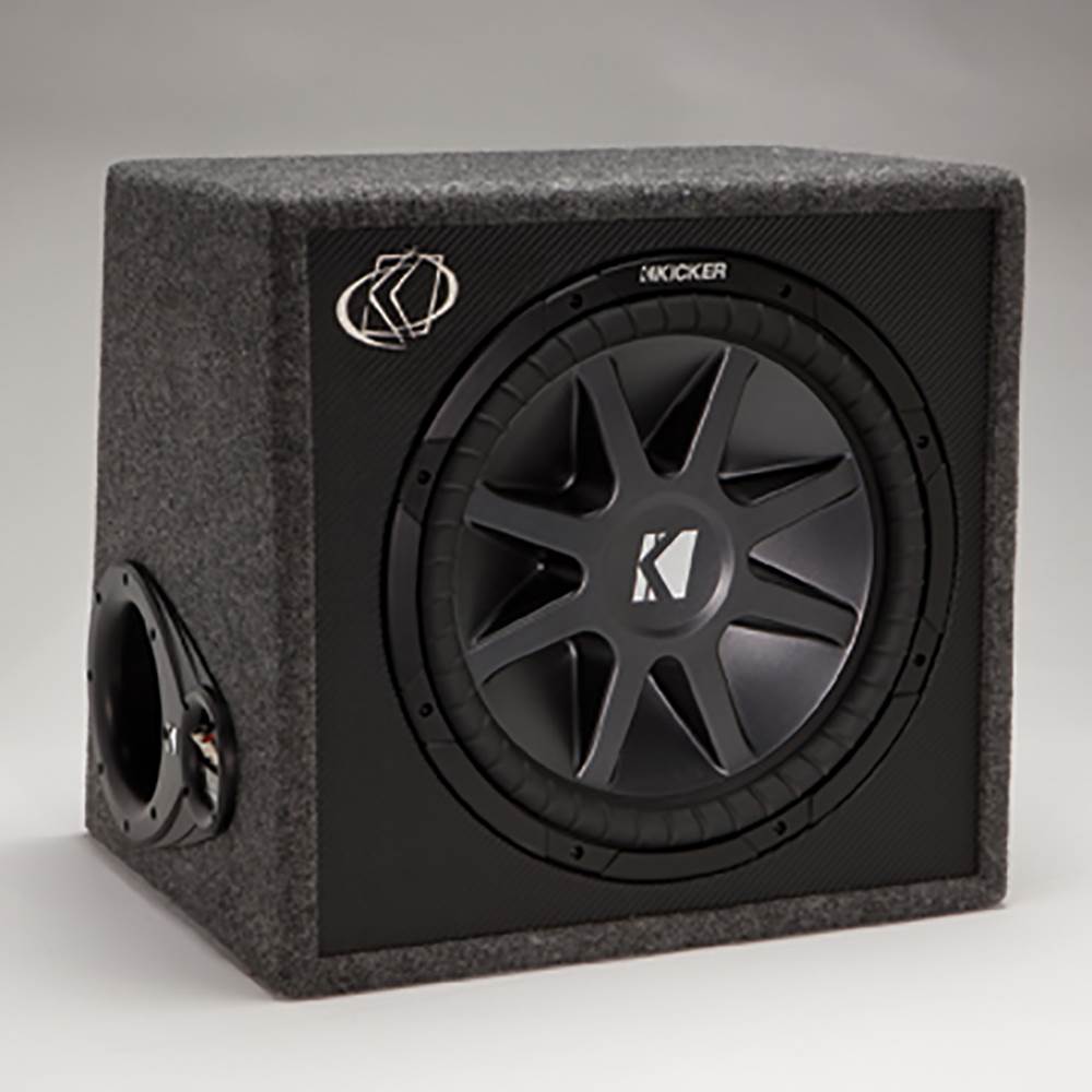Kicker 1000W 15 Inch Comp VR Loaded Subwoofer Enclosure, Certified Refurbished