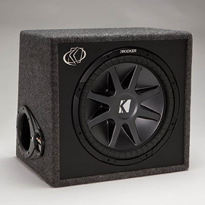 Kicker 1000W 15 Inch Comp VR Loaded Subwoofer Enclosure, Certified Refurbished