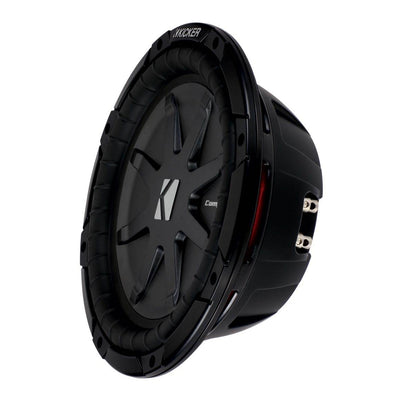 Kicker 10 Inch 2 Ohm CompRT Subwoofer, Certified Refurbished | 40TCWRT102