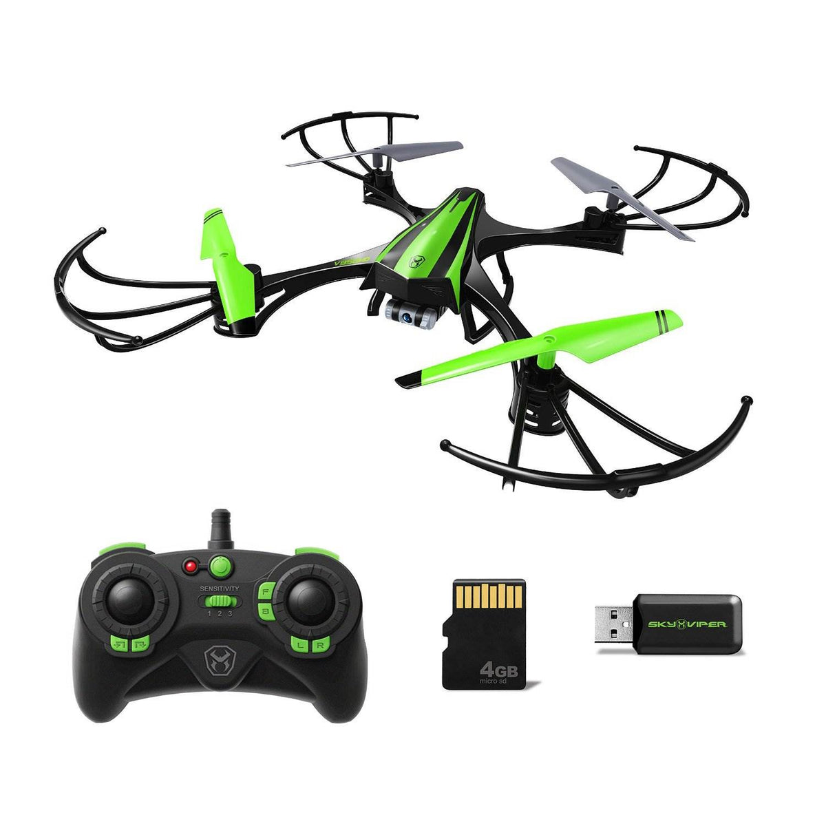Sky Viper v950 UL Certified HD Video Drone with 1-Touch Video Capture (Open Box)