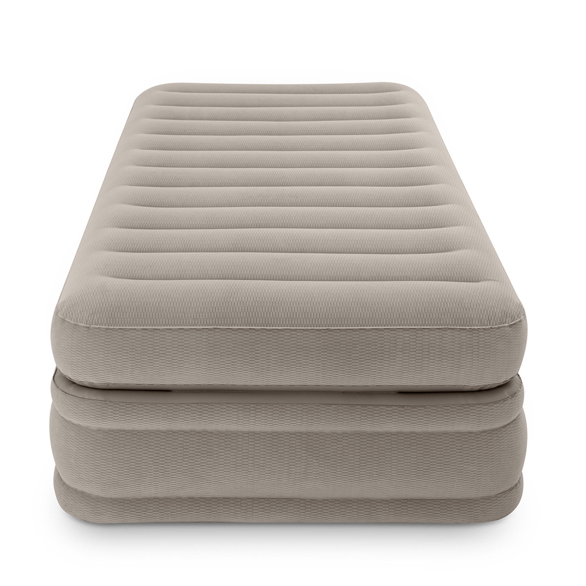 Intex 64443E Inflatable Prime Comfort Elevated Twin Airbed with Built-In Pump