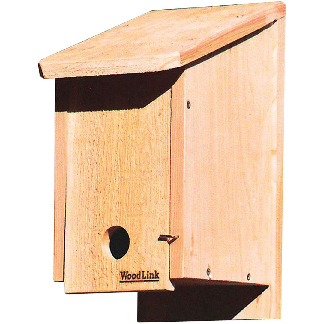 Woodlink Kiln-Dried Cedar Birdhouse Winter Roosting/Shelter Box, Brown (2 Pack)