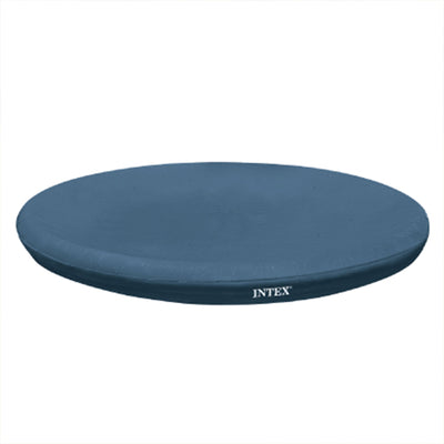 Intex 13' Easy Set Above Ground Rope Tie PVC Vinyl Pool Cover (Open Box) - VMInnovations