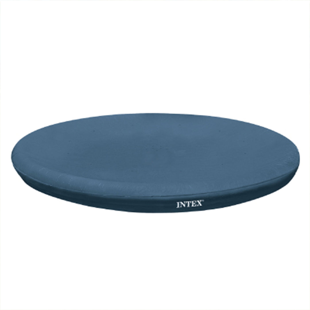 Intex 13' x 12" Easy Set Above Ground Rope Tie PVC Vinyl Pool Cover | Used - VMInnovations