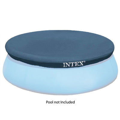 Intex 13' Easy Set Above Ground Rope Tie PVC Vinyl Pool Cover (Open Box) - VMInnovations