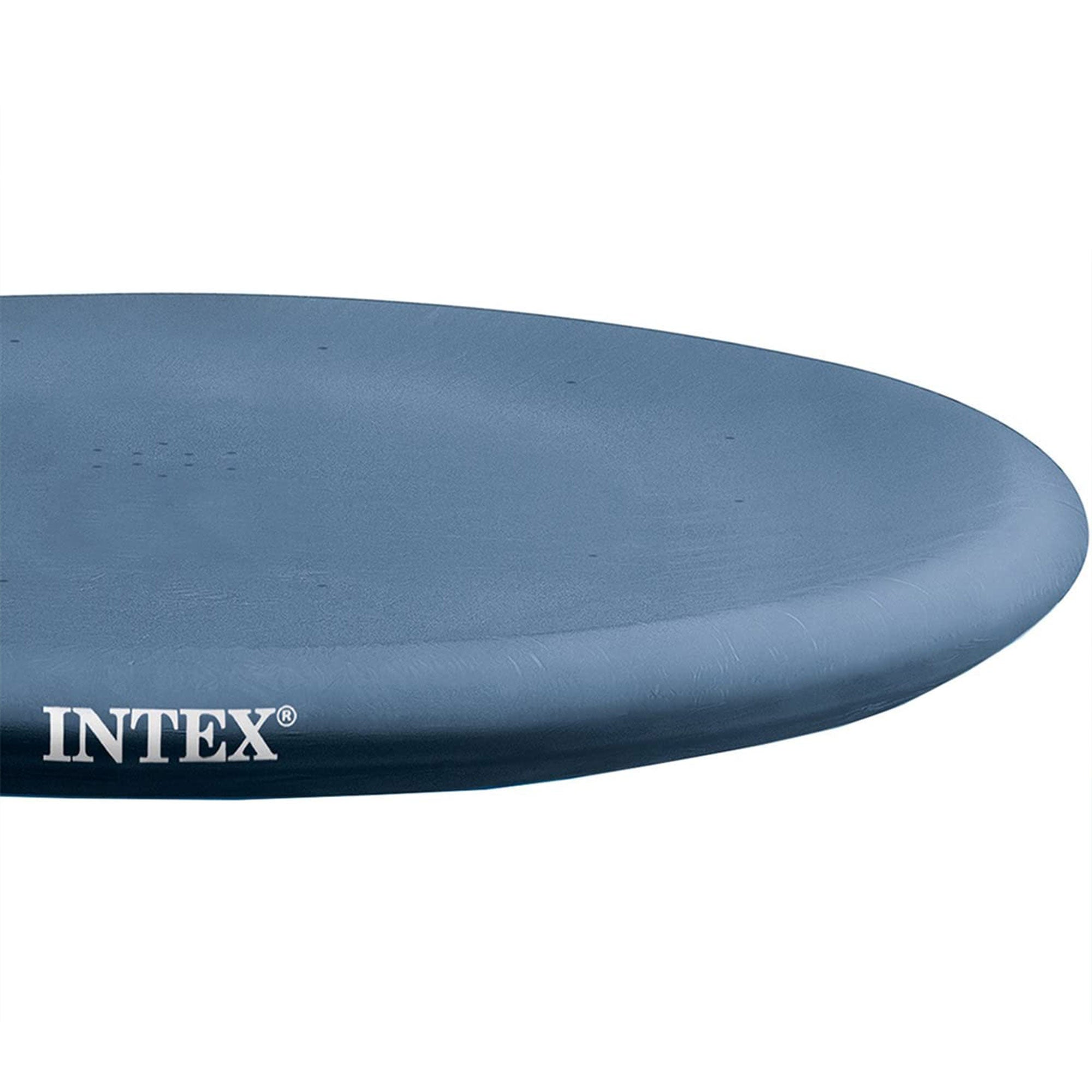 Intex 13' Easy Set Above Ground Rope Tie PVC Vinyl Pool Cover (Open Box) - VMInnovations
