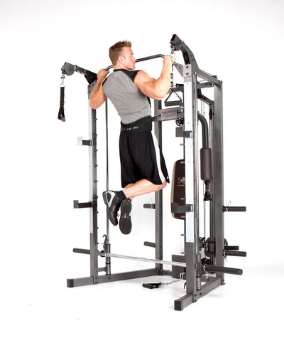 Marcy Combo Smith Heavy-Duty Total Body Strength Home Gym Machine (Open Box)