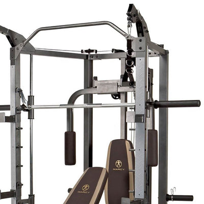 Marcy Combo Smith Heavy-Duty Total Body Strength Home Gym Machine (Open Box)