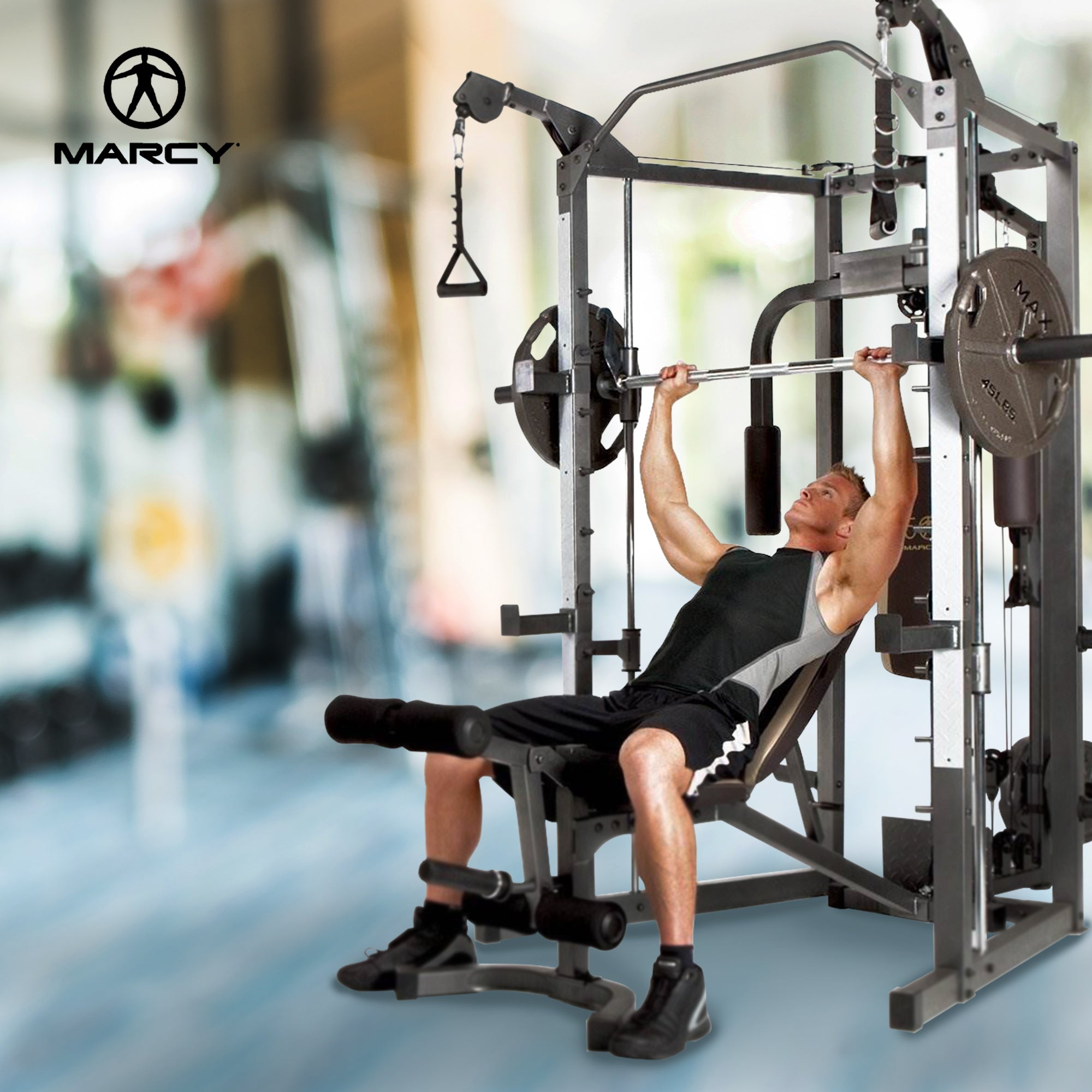 Marcy Combo Smith Total Body Strength Home and Gym Workout Machine (Used)