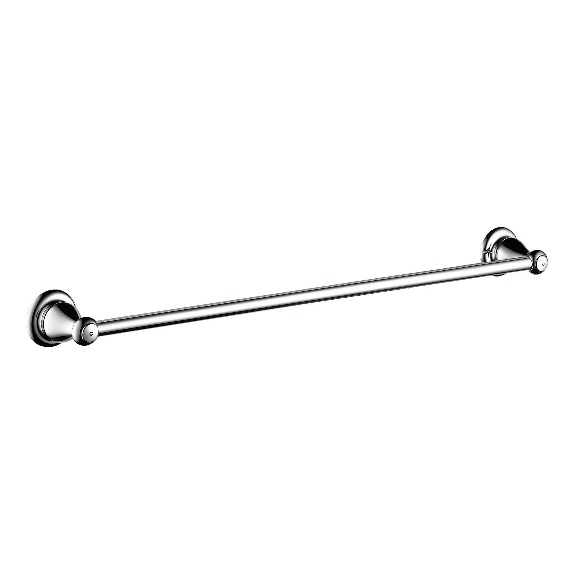 Delta Bathroom 24 Inch Wall Towel Bar Rack Holder, Polished Chrome (Open Box)