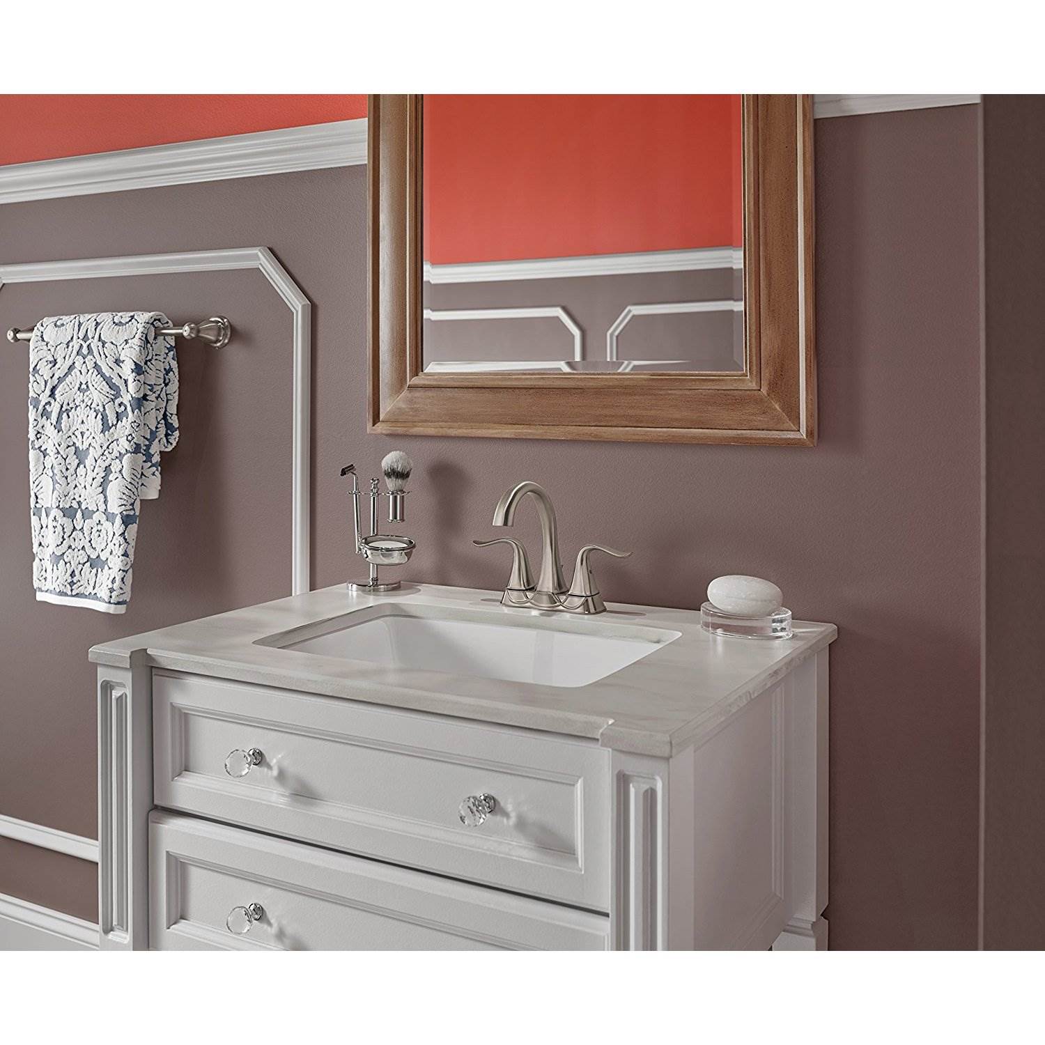 Delta Faucets Leland Bath 24 Inch Towel Bar, Stainless Steel (Open Box) - VMInnovations