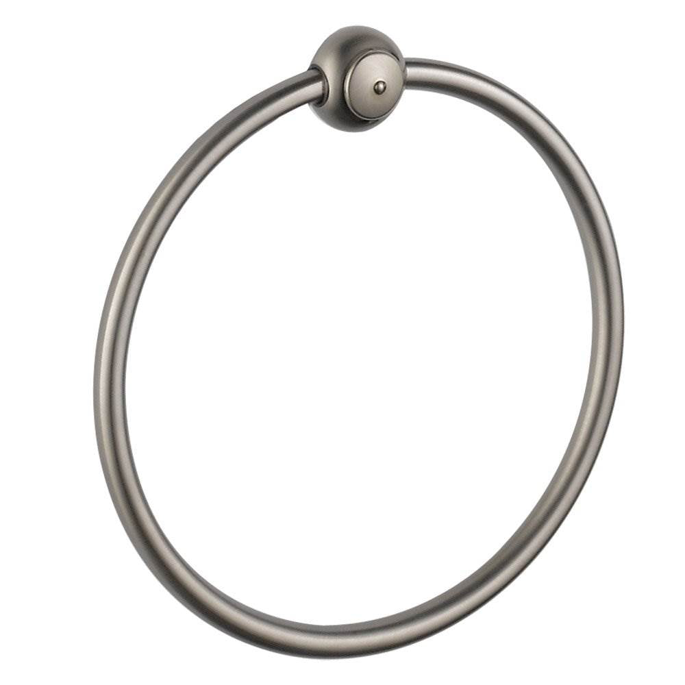 Delta Leland Bathroom Wall Towel Holder Ring Hardware, Stainless Steel(Open Box)