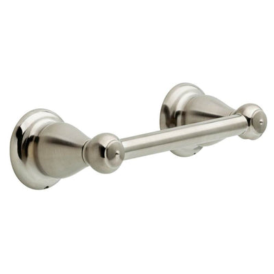 Delta Bathroom Wall Toilet Paper Roll Holder Storage, Stainless Steel | Open Box