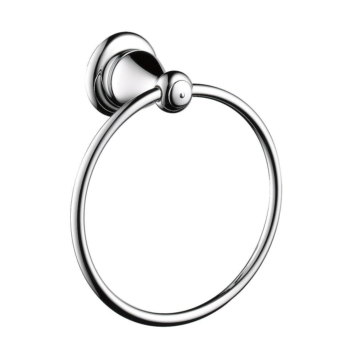 Delta Leland Bathroom Wall Towel Holder Ring Hardware Polished Chrome (Open Box)